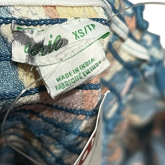 Aerie Cropped Floral Puff Sleeve Top, Size XS, NWT - Picture 6 of 9